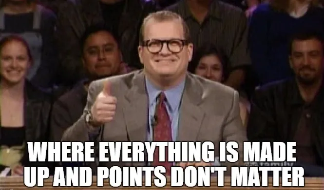 points don’t matter